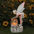 thumbnail image 4 of Figura Decorativa de Hadas con Iluminación Solar para Embellecer tu Jardín soporte de luz de colores, 4 of 8