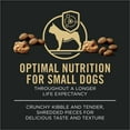 thumbnail image 3 of Purina Pro Plan High Protein Small Breed High Protein Dog Food Dry Shredded Blend Lamb and Rice Formula, 3 of 12