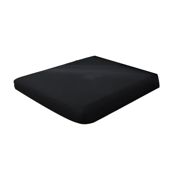 LYCAQL Waterproof Mattress Protector Twin Size, Terry Mattress Cover 200 GSM, Breathable, Fitted Style with Stretchable Pockets (Black, 75*14 inch)