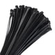 thumbnail image 1 of 200 piezas de 16 pulgadas 40 lbs bridas de cable autolock extra largas envolturas de bridas de nylon 3/16" para gestión de cables, negro, 1 of 6