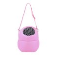 thumbnail image 4 of Zeus Small Pet Hamster Carrier Pure Color Leash Travel Bag Mesh Design Breathable, 4 of 6