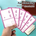 thumbnail image 5 of BAZIC Addition Flash Cards, Numbers Math Flashcards (36/Pack), 2-Packs, 5 of 8