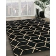 thumbnail image 2 of Ahgly Company Indoor Square Abstract Coffee Brown Abstract Area Rugs, 6' Square, 2 of 6