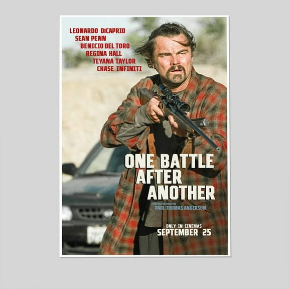 One Battle After Another 2025 Movie Poster Size 24''x36'' -Gategoo