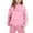 Pink, variant on Little Girls Outfits Sets Casual Winter Wear Trendy Printed Hooded Sweatshirt Cute Girls' Fall Clothing Sets Pink Size 6-7T
