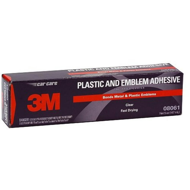 C.R. Laurence 3M 8061 CRL Clear 3M Plastic and Emblem Adhesive