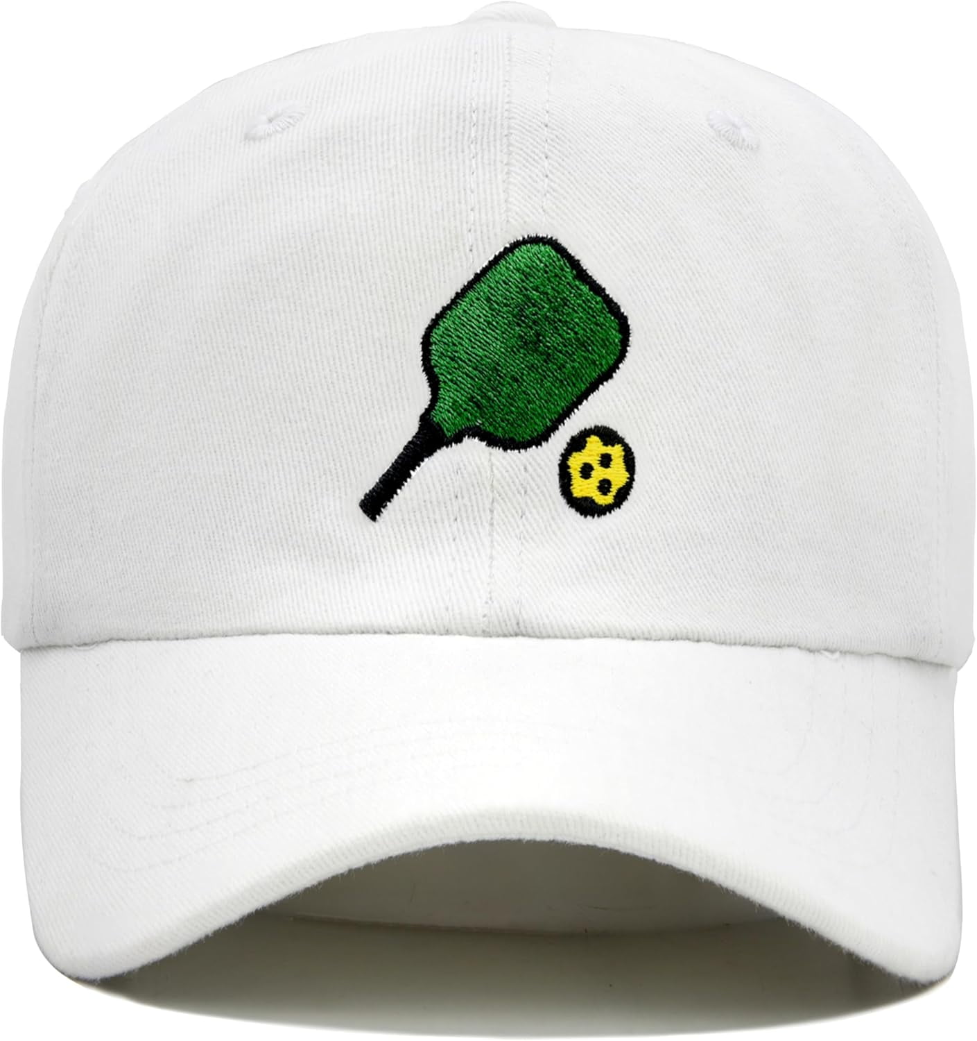 Pickleball Embroidered Baseball Cap - Navy, Adjustable Cotton Hat For Men & Women