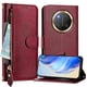 thumbnail image 2 of For Honor Magic7 Lite 5G Honor X9c 5G Case Zipper Pocket Multiple Card Slots Leather Phone Cover - G, 2 of 5