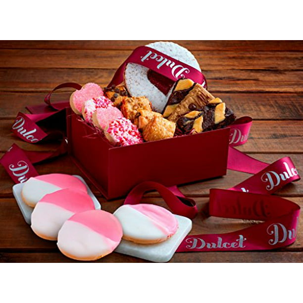 Dulcet's Valentines Party Sweet Gift Baskets Gourmet