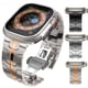 thumbnail image 2 of Para Apple Watch Apple Watch 9 Ultra Correa de titanio iWatch 8 Acero inoxidable Iron Man, 2 of 6