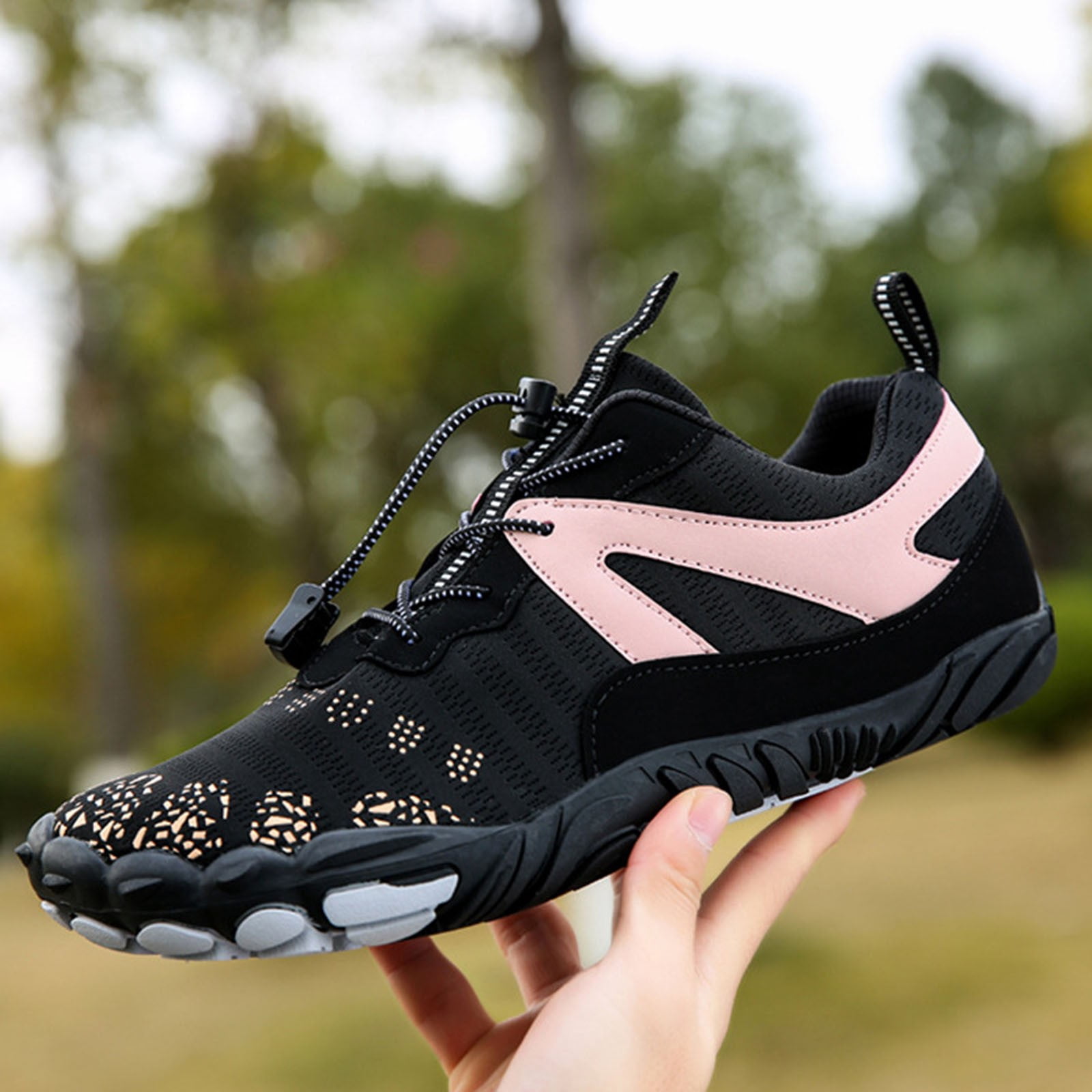 Womens Quick Dry Water Hiking Shoes Barefoot Trail Athletic Non Slip Outdoor Sneakers,Size 5.5