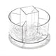 thumbnail image 1 of Organizador de Brochas de Maquillaje, Organizador de Brochas de Maquillaje Giratorio de 360°, Vaso para Brochas de Maquillaje con 5 Ranuras para Cosméticos, B, 1 of 5