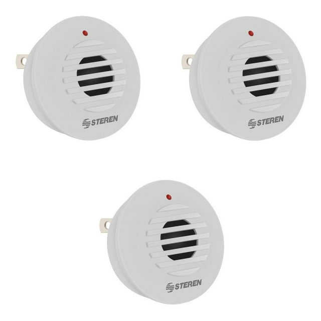Ahuyentadores Electrónicos de Plagas Steren Repeltronic-003 50m2 120Vca 60Hz 0,32W