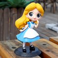 thumbnail image 1 of Disney Q Posket princesa jazmín Blancanieves Bella Ariel Cenicienta Anna Elsa Mulan Tinkerbell pastel Topper regalo para niños, 1 of 1
