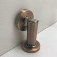 thumbnail image 3 of Jinget 1pcs Butée de Porte en Acier Inoxydable Magnétique Anti-collision Coupe-Vent Support de Sol Protecteur de Mur Matériel Maison bronze Rouge, 3 of 5