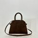 thumbnail image 2 of Bolso de mano de piel Margaux 10 de alta calidad, bolso de hombro, diseño sencillo, capa superior de piel de vaca, gamuza suave Margaux10, 2 of 5
