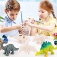 thumbnail image 3 of Crafts Set Dinosaur Statue Painting Toy Decoration Create Dinosaur World, 3 of 3