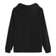thumbnail image 5 of Chaquetas para mujer,Sudadera con capucha para mujer, blusa de manga larga y cuello redondo, bolsillo tipo canguro, tejido suave y transpirable, ropa informal para estar en casa, sopatenor, 5 of 9