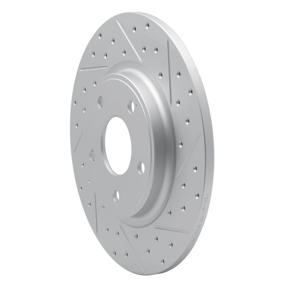 Dynamic Friction Company 830-40113R DFC Geoperformance Rotor - Drilled and Slotted