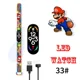 thumbnail image 3 of Reloj inteligente Super Mario para niños con personajes de anime Luigi Color Kawaii Pulsera deportiva Relojes recargables Regalos para niños, 3 of 5