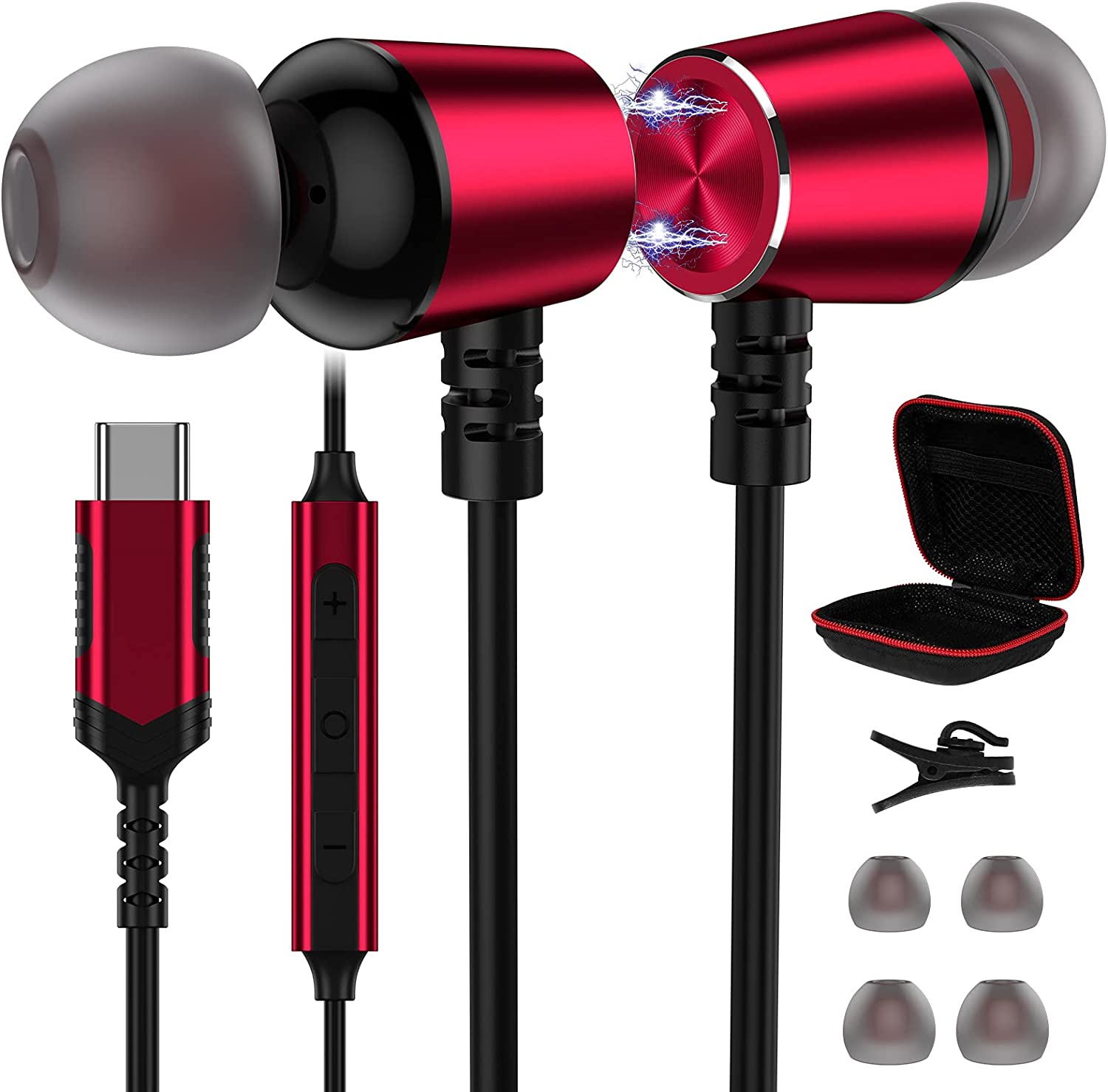 Wired Earphones for S20 FE S21 Plus 
