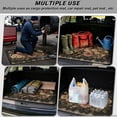 thumbnail image 3 of DISNIMO Rose Printed Universal Car Trunk Mat 29" x 39" Decorative Cargo Liner Floor Mat All Weather Trunk Protection Trimmable to Fit Heavy Duty Car Trunk Mat Suitable for Most Car Models, 3 of 7