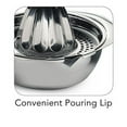 thumbnail image 4 of Tramontina Signature 13 oz. Stainless Steel Citrus Juicer, Dishwasher Safe, 4 of 4