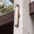 thumbnail image 4 of One Light Outdoor Large Wall Mount in Modern Style 4.75 inches Wide By 28 inches High-Bronze Finish Bailey Street Home 81-Bel-2332986, 4 of 10