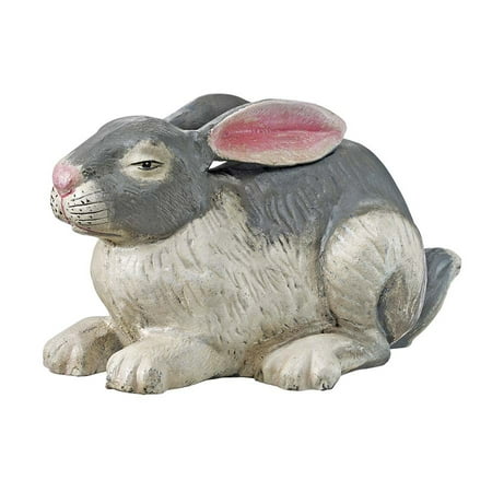 Heirloom Bunny Rabbit Cast Iron Statue
