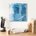 thumbnail image 6 of Epic Graffiti "Indigo Expression II" by Ethan Harper, Canvas Wall Art, 18"x18", 6 of 8
