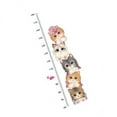 thumbnail image 1 of Luzkey 3xCats Mesure Hauteur Graphique Vinyle Sticker Sticker Enfant Bébé 3 Pcs, 1 of 8