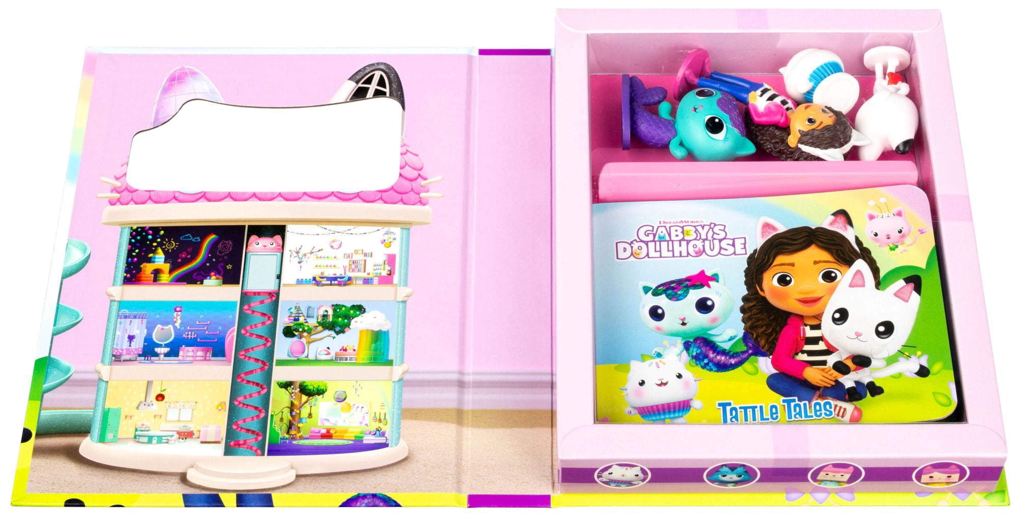 Tattle Tales Gabby's Dollhouse Walmart Exclusive (Board Book)