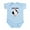 Sky Blue, variant on CafePress - Mema Rocks Infant Bodysuit - Baby Light Bodysuit, Size Newborn - 24 Months