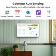 thumbnail image 4 of ApoloSign 27 inch Digital Calendar, Dual-Mode Smart Wall Planner & Interactive Display Electronic Touchscreen Chore Chart for Family Schedules, Sync Calendars, No Subscription (Gray), 4 of 16