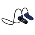 thumbnail image 2 of Auriculares inalámbricos Bluetooth de conducción ósea para correr, respuesta con un solo clic Azul, 2 of 7