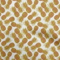 thumbnail image 1 of oneOone Georgette Viscose White Fabric Fruits Sewing Fabric By The Yard Printed Diy Clothing Sewing Supplies 42 Inch Wide, 1 of 5