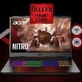 thumbnail image 5 of Acer Nitro 5 AN517-41-R0RZ Gaming Laptop, AMD Ryzen 7 5800H (8-Core) | NVIDIA GeForce RTX 3060 Laptop GPU | 17.3" FHD 144Hz IPS Display | 16GB DDR4 | 1TB NVMe SSD | WiFi 6 | RGB Backlit Keyboard, 5 of 5