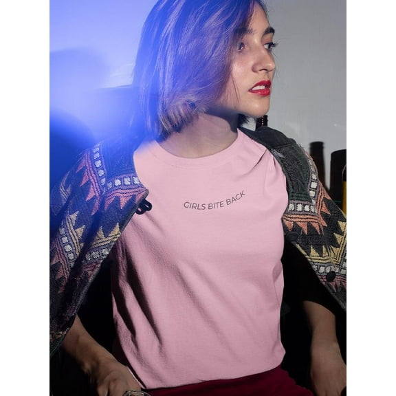 Girls Bite Back. Women T-Shirt, Female XX-Large