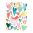 thumbnail image 2 of McCully, Jennifer 26x32 White Modern Wood Framed Museum Art Print Titled - Floating_Hearts_SOLOVED, 2 of 4