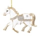 thumbnail image 1 of Adornos navideños con forma de caballo Decoración colgante con brillantes en forma de caballo Adorno acrílico para el árbol de Navidad para fiestas de invierno y Navidad Decoración para el hogar, 1 of 7