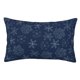 thumbnail image 1 of Fotbe Snowflake Dark Blue Funda de Almohada Decorativa Estilo Occidental, Lujo en Algodón, Fundas para Almohadas King, Cojín Estampado para Decoración del Hogar-20"x30", 1 of 6