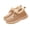 Y-01 Khaki, variant on Y-01 Khaki Versatile Stylish Womens Bow Knot Boots Thick Sole Warm Ankle Snow Trendy Fall Winter Boots