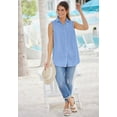 thumbnail image 5 of Woman Within Plus Size Petite Girlfriend Stretch Denim Jean, 5 of 5