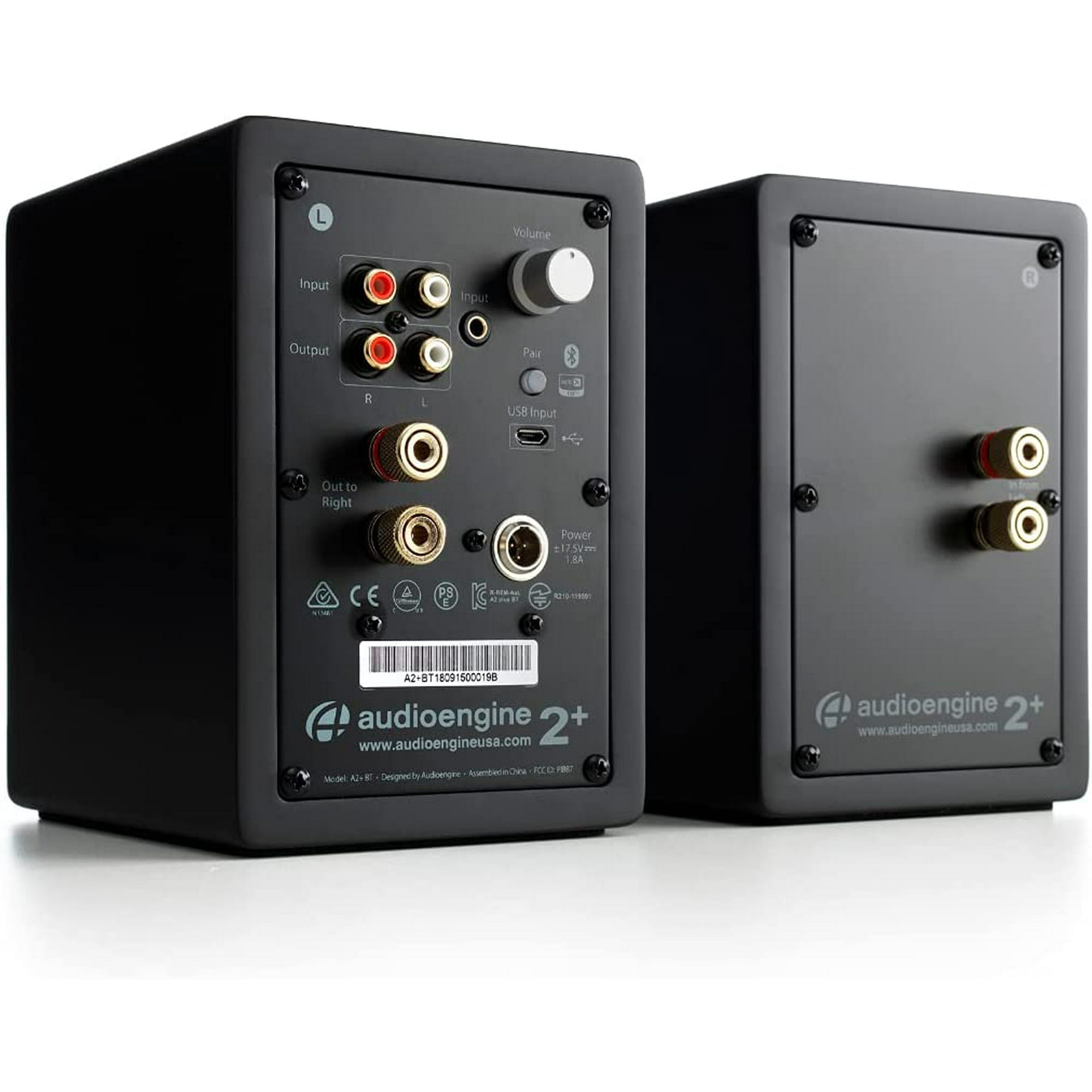 Audioengine A2+ Wireless Bluetooth Speakers - Computer Monitor
