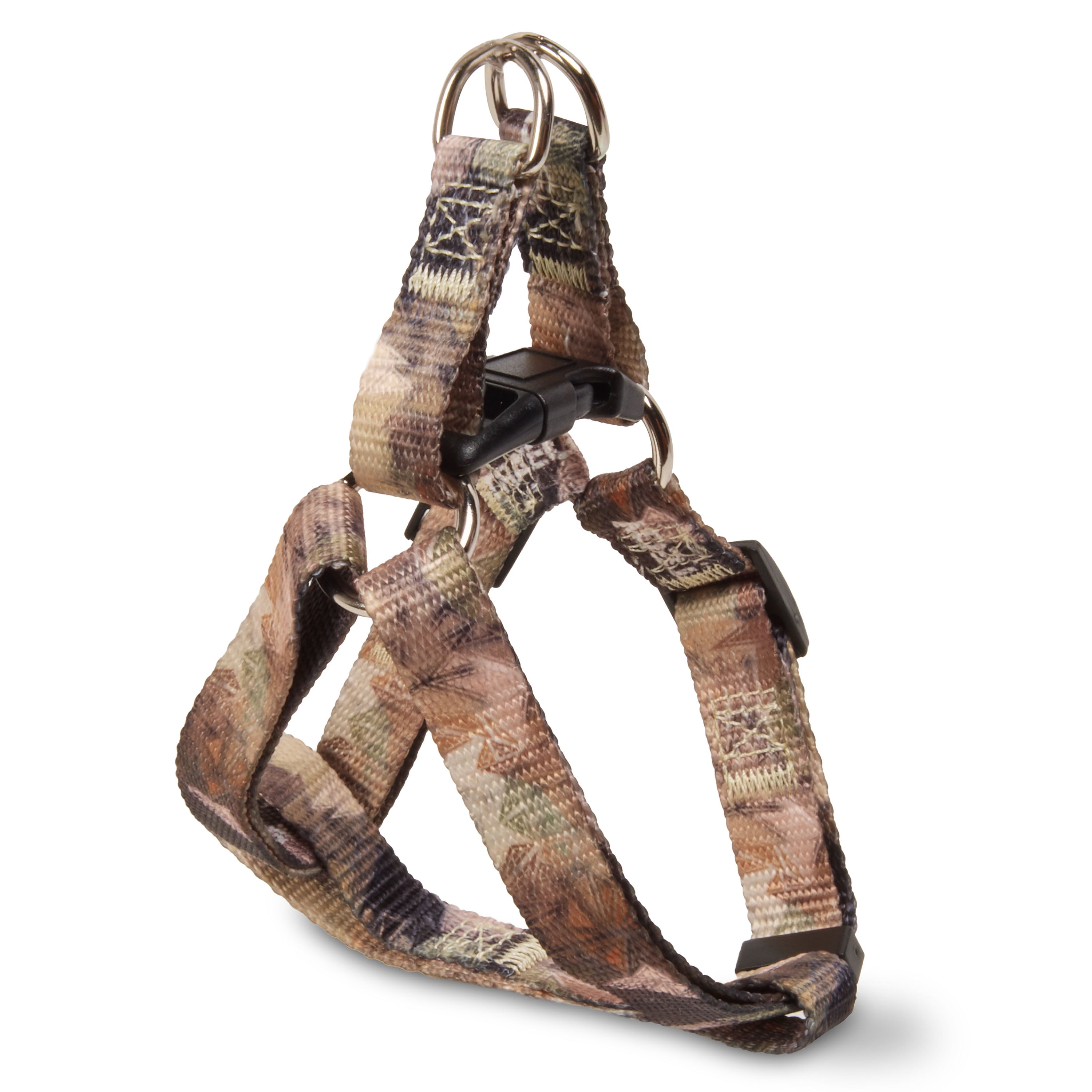 Vibrant Life Patterned StepIn Dog Harness, Strategy Camo, Medium 1420