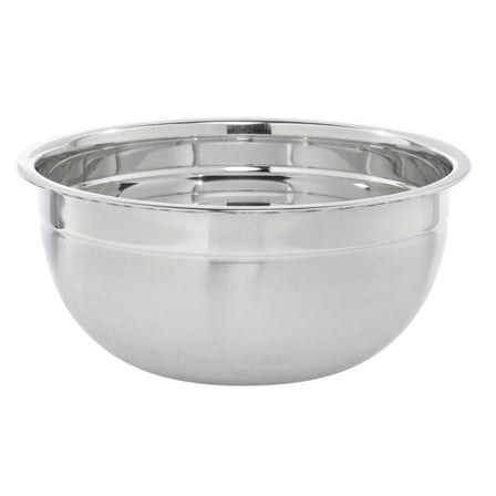 HUBERT 3 qt Mixing Bowl 22 Gauge Stainless Steel - 9 1/2" Dia x 4 1/10" D