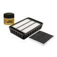 thumbnail image 1 of Kit De Filtro de Aire, Filtro de Aceite Sintético y Filtro de Cabina 3 PIEZAS Compatible con Mitsubishi Outlander V6 3.0L DE 2007 A 2009, 1 of 3