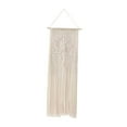 thumbnail image 4 of Tapiz de macramé para decoración de pared, tapiz con borlas, elegante y moderno fondo para sala de estar. Lados, 4 of 9