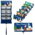 thumbnail image 1 of 2025 Santa Claus 10 Card Red Envelope Christmas Surprise Money Box Party, 1 of 8