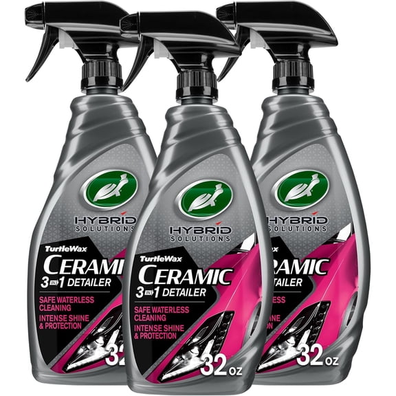 Turtle Wax Hybrid Solutions Ceramic 3-in-1 Spray Detailer 3-Pack